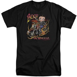 Betty Boop - Mens On Wheels Tall T-Shirt