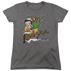 Betty Boop - Womens Chimney T-Shirt