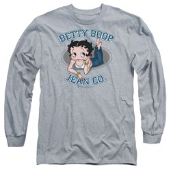 Betty Boop - Mens Jean Co Long Sleeve T-Shirt