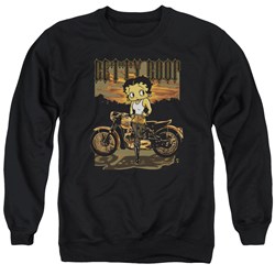 Betty Boop - Mens Rebel Rider Sweater