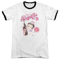 Betty Boop - Mens Boopsi Cola Ringer T-Shirt