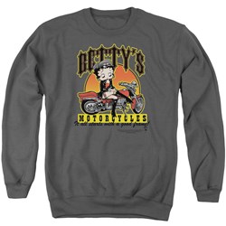 Betty Boop - Mens Betty&#39;S Motorcycles Sweater