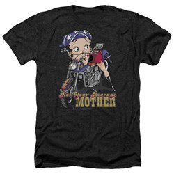 Betty Boop - Mens Not Your Average Mother Heather T-Shirt