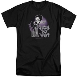 Betty Boop - Mens My Way Tall T-Shirt