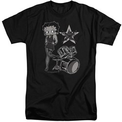 Betty Boop - Mens With The Band Tall T-Shirt