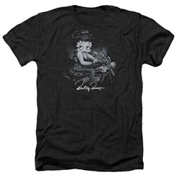 Betty Boop - Mens Storm Rider Heather T-Shirt