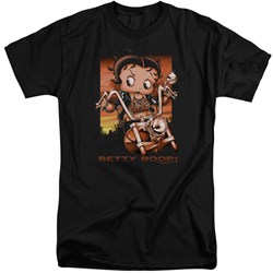 Betty Boop - Mens Sunset Rider Tall T-Shirt