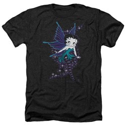 Betty Boop - Mens Sparkle Fairy Heather T-Shirt