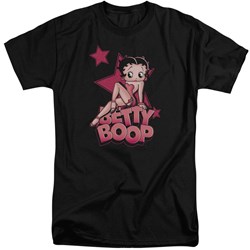 Betty Boop - Mens Sexy Star Tall T-Shirt