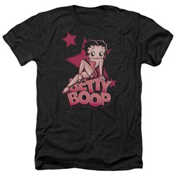 Betty Boop - Mens Sexy Star Heather T-Shirt