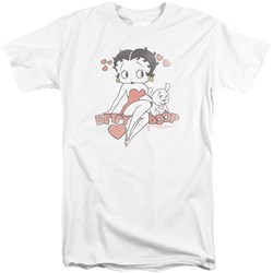 Betty Boop - Mens Classic With Pup Tall T-Shirt