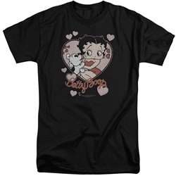 Betty Boop - Mens Classic Kiss Tall T-Shirt