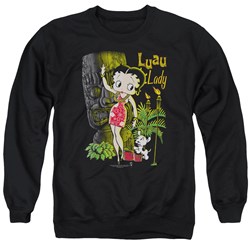 Betty Boop - Mens Luau Lady Sweater