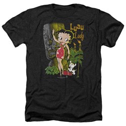 Betty Boop - Mens Luau Lady Heather T-Shirt