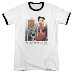 Betty Boop - Mens Hollywood Ringer T-Shirt