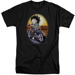 Betty Boop - Mens Wild Biker Tall T-Shirt