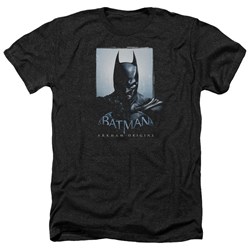 Batman Arkham Origins - Mens Two Sides Heather T-Shirt