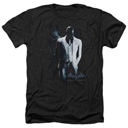 Batman Arkham Origins - Mens Black Mask Heather T-Shirt