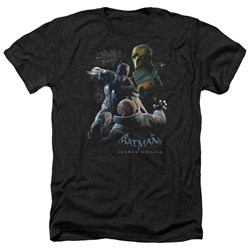 Batman Arkham Origins - Mens Punch Heather T-Shirt