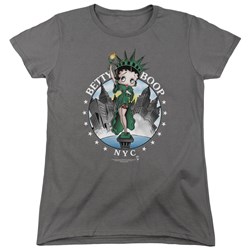Betty Boop - Womens Nyc T-Shirt
