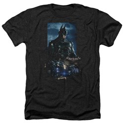 Batman Arkham Knight - Mens Batmobile Heather T-Shirt