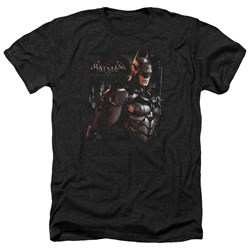 Batman Arkham Knight - Mens Dark Knight Heather T-Shirt
