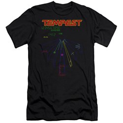 Atari - Mens Tempest Screen Premium Slim Fit T-Shirt