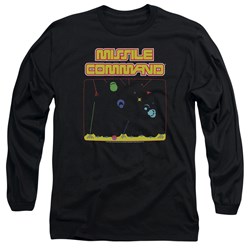 Atari - Mens Missle Screen Long Sleeve T-Shirt