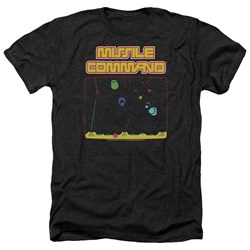 Atari - Mens Missle Screen Heather T-Shirt