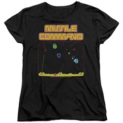 Atari - Womens Missle Screen T-Shirt
