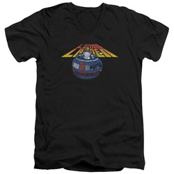 Atari - Mens Lunar Globe V-Neck T-Shirt