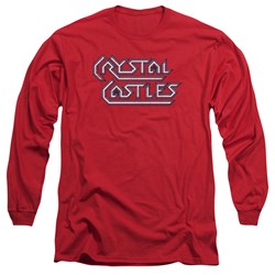 Atari - Mens Crystal Castles Logo Long Sleeve T-Shirt