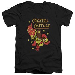 Atari - Mens Crystal Bear V-Neck T-Shirt