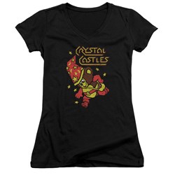 Atari - Juniors Crystal Bear V-Neck T-Shirt