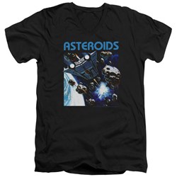 Atari - Mens 2600 Asteroids V-Neck T-Shirt