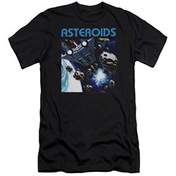Atari - Mens 2600 Asteroids Premium Slim Fit T-Shirt