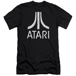 Atari - Mens Rough Logo Premium Slim Fit T-Shirt