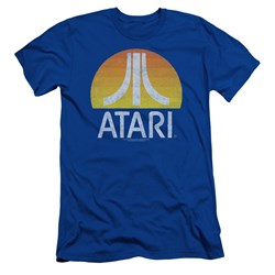Atari - Mens Sunrise Eroded Premium Slim Fit T-Shirt