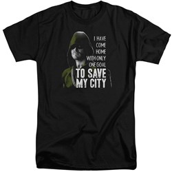 Arrow - Mens Save My City Tall T-Shirt