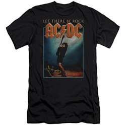 AC/DC - Mens Let There Be Rock Premium Slim Fit T-Shirt