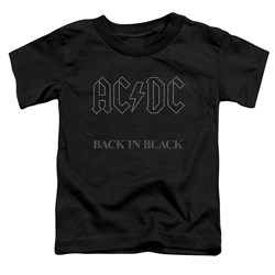 AC/DC - Toddlers Back In Black T-Shirt