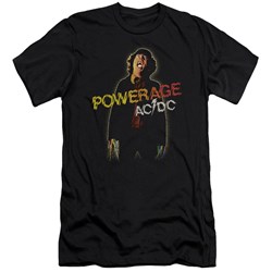 AC/DC - Mens Powerage Premium Slim Fit T-Shirt