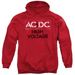 AC/DC - Mens High Voltage Stencil Pullover Hoodie