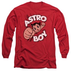 Astro Boy - Mens Flying Long Sleeve T-Shirt