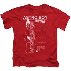 Astro Boy - Little Boys Schematics T-Shirt