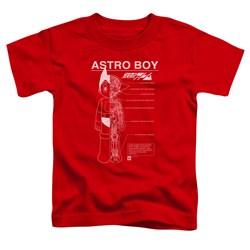 Astro Boy - Toddlers Schematics T-Shirt