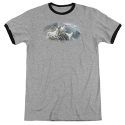 Wildlife - Mens High Trails Dall Sheep Ringer T-Shirt