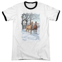 Wildlife - Mens Coffee And Chocolate Ringer T-Shirt