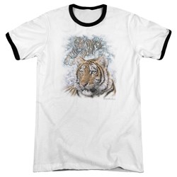 Wildlife - Mens Tigers Ringer T-Shirt