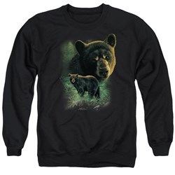 Wildlife - Mens Black Bears Sweater